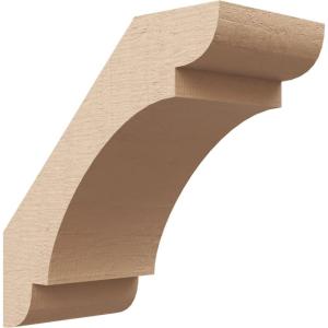 imageTimberthane Rough Cedar Faux Wood Olympic Knee Brace 3quotW x 12quotD x 12quotH Primed Tan3W x 6D x 6H