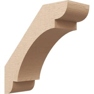 imageTimberthane Rough Cedar Faux Wood Olympic Knee Brace 3quotW x 12quotD x 12quotH Primed Tan5W x 14D x 14H