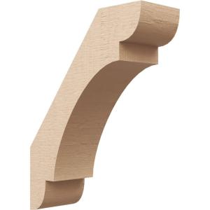 imageTimberthane Rough Cedar Faux Wood Olympic Knee Brace 3quotW x 12quotD x 12quotH Primed Tan5W x 14D x 18H