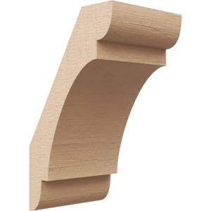 imageTimberthane Rough Cedar Faux Wood Olympic Knee Brace 3quotW x 12quotD x 12quotH Primed Tan5W x 6D x 10H