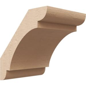 imageTimberthane Rough Cedar Faux Wood Olympic Knee Brace 3quotW x 12quotD x 12quotH Primed Tan5W x 6D x 6H