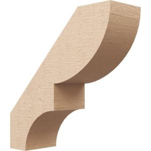 imageTimberthane Rough Cedar Faux Wood Ridgewood Knee Brace 3quotW x 10quotD x 14quotH Primed Tan5W x 16D x 16H