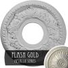 image11 78quotOD x 3 58quotID x 78quotP Helene Ceiling Medallion Fits Canopies up to 5 14quotFlash Gold Metallic Series