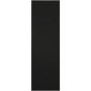 image15quotW x 36quotH True Fit PVC Single Panel Herringbone Modern Style Fixed Mount Shutters Black Per Pair  Hardware Not Included