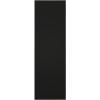image15quotW x 36quotH True Fit PVC Two Panel Chevron Modern Style Fixed Mount Shutters Black Per Pair  Hardware Not Included