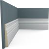 imageEkena Millwork 4 12quotH x 12quotP x 94 12quotL Kepler Baseboard Moulding