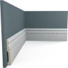 imageEkena Millwork 4 12quotH x 58quotP x 94 12quotL Oslo Rope Baseboard Moulding