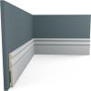 imageEkena Millwork 4 34quotH x 12quotP x 94 12quotL Bradford Baseboard Moulding