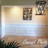 imageEkena Millwork 4 78quotH x 58quotP x 94 12quotL Oslo Rope Baseboard Moulding