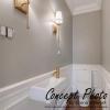 imageEkena Millwork 4quotH x 12quotP x 94 12quotL Barcelona Baseboard Moulding