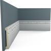imageEkena Millwork 4quotH x 58quotP x 94 12quotL Sussex Baseboard Moulding
