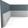 imageEkena Millwork 5 78quotH x 34quotP x 94 12quotL Federal Baseboard Moulding
