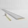 imageEkena Millwork 7 38quotH x 1quotP x 94 12quotL Hillsborough Baseboard Moulding matches outside corner moulding BBD07X05HI and inside corner moulding BBD07X04HI