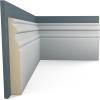 imageEkena Millwork 7 38quotH x 1quotP x 94 12quotL Hillsborough Baseboard Moulding matches outside corner moulding BBD07X05HI and inside corner moulding BBD07X04HI