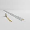 imageEkena Millwork CAS02X01HI Hillsborough Window ampamp Door Casing 2 58quotH x 58quotP x 94 12quotL Primed