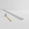 imageEkena Millwork CAS03X01HI Hillsborough Window ampamp Door Casing 3 18quotH x 58quotP x 94 12quotL Primed