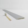 imageEkena Millwork CAS07X79X01 Fluted Window ampamp Door Casing 7quotW x 78 34quotH x 1quotD Primed