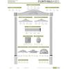 imageEkena Millwork CAS12X02LU Lunel Fascia Window ampamp Door Casing 11 34quotH x 2 38quotP x 49 78quotL Primed