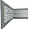 imageEkena Millwork CAS13X79X01 Fluted Window ampamp Door Casing 12 58quotW x 78 34quotH x 1 18quotD Primed