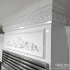 imageEkena Millwork MLD04X00FT Fluted Panel Moulding Panel Moulding 4quotH x 38quotP x 94 12quotL Primed
