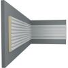 imageEkena Millwork MLD04X00FTCASE4 Fluted 4Pack Panel Moulding 4quotH x 38quotP x 94 12quotL Primed