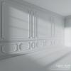 imageEkena Millwork PML01X00ASCASE4 Ashford Smooth 4Pack Panel Moulding 1 58quotH x 12quotP x 94 12quotL Primed4 Pack of Panel Moulding