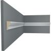 imageEkena Millwork PML01X00ST Stockport Panel Moulding Panel Moulding 1 14quotH x 58quotP x 94 12quotL Primed