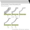 imageEkena Millwork PML01X00ST Stockport Panel Moulding Panel Moulding 1 14quotH x 58quotP x 94 12quotL Primed