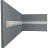imageEkena Millwork PML01X01KP Kepler Panel Moulding Panel Moulding 1 18quotH x 12quotP x 94 12quotL Primed