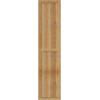 imageEkena Millwork RBF06S16X072RWR TimberCraft Three 5 38quot Boards Framed BoardnBatten Rustic Wood Shutters Per Pair 16 18quotW x 72quotH Rough Sawn Western Red Cedar