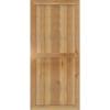 imageEkena Millwork RBF06S21X048RWR TimberCraft Four 5 38quot Boards Framed BoardnBatten Rustic Wood Shutters Per Pair 21 12quotW x 48quotH Rough Sawn Western Red Cedar