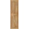 imageEkena Millwork RBF06Z11X038RWR TimberCraft Two 5 38quot Boards Framed BoardnBatten wZBar Rustic Wood Shutters Per Pair 10 34quotW x 38quotH Rough Sawn Western Red Cedar