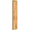 imageEkena Millwork RBF06Z11X051RWR TimberCraft Two 5 38quot Boards Framed BoardnBatten wZBar Rustic Wood Shutters Per Pair 10 34quotW x 51quotH Rough Sawn Western Red Cedar