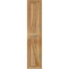 imageEkena Millwork RBF06Z11X051RWR TimberCraft Two 5 38quot Boards Framed BoardnBatten wZBar Rustic Wood Shutters Per Pair 10 34quotW x 51quotH Rough Sawn Western Red Cedar