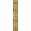 imageEkena Millwork RBJ06S11X062RWR TimberCraft Two 5 38quot Boards Joined BoardnBatten Rustic Wood Shutters Per Pair 10 34quotW x 62quotH Rough Sawn Western Red Cedar