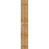 imageEkena Millwork RBJ06S11X072RWR TimberCraft Two 5 38quot Boards Joined BoardnBatten Rustic Wood Shutters Per Pair 10 34quotW x 72quotH Rough Sawn Western Red Cedar