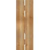 imageEkena Millwork RBS06Z11X033RWR TimberCraft Two 5 38quot Boards Spaced BoardnBatten wZBar Rustic Wood Shutters Per Pair 11 14quotW x 33quotH Rough Sawn Western Red Cedar