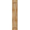 imageEkena Millwork RBS06Z11X063RWR TimberCraft Two 5 38quot Boards Spaced BoardnBatten wZBar Rustic Wood Shutters Per Pair 11 14quotW x 63quotH Rough Sawn Western Red Cedar