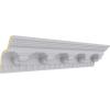 imageEndurathane Attica Crown Moulding 3 78quotH x 3 58quotP x 5 38quotF x 94 12quotL Factory PrimedSingle