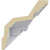 imageEndurathane Attica Crown Moulding 3 78quotH x 3 58quotP x 5 38quotF x 94 12quotL Factory PrimedSingle