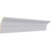 imageEndurathane Classic Cove Crown Moulding 3 58quotH x 2 12quotP x 4 58quotF x 94 12quotL Factory PrimedSingle