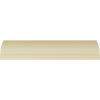 imageEndurathane Classic Cove Crown Moulding 3 58quotH x 2 12quotP x 4 58quotF x 94 12quotL Factory PrimedSingle