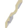 imageEndurathane Dentil Crown Moulding 4 58quotH x 2 78quotP x 5 12quotF x 94 12quotL 1 38quot Repeat Factory Primed12Pack