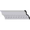 imageEndurathane Dentil Crown Moulding 4 58quotH x 2 78quotP x 5 12quotF x 94 12quotL 1 38quot Repeat Factory Primed8Pack