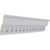 imageEndurathane Dentil Crown Moulding 4 58quotH x 2 78quotP x 5 12quotF x 94 12quotL 1 38quot Repeat Factory Primed8Pack