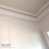imageEndurathane Devon Crown Moulding 4 12quotH x 3 14quotP x 5 12quotF x 94 12quotL Factory PrimedMoulding