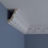 imageEndurathane Devon Crown Moulding 4 12quotH x 3 14quotP x 5 12quotF x 94 12quotL Factory PrimedMoulding