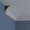 imageEndurathane Edinburgh Crown Moulding 4quotH x 2 38quotP x 4 58quotF x 94 12quotL Factory PrimedMoulding