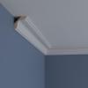 imageEndurathane Jefferson Traditional Cove Crown Moulding 2 14quotH x 2 14quotP x 3 14quotF x 94 12quotL Factory Primed 8Pack