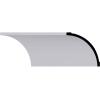 imageEndurathane Medway Traditional Cove Crown Moulding 8 12quotH x 8 12quotP x 12quotF x 94 12quotL Factory Primed8Pack